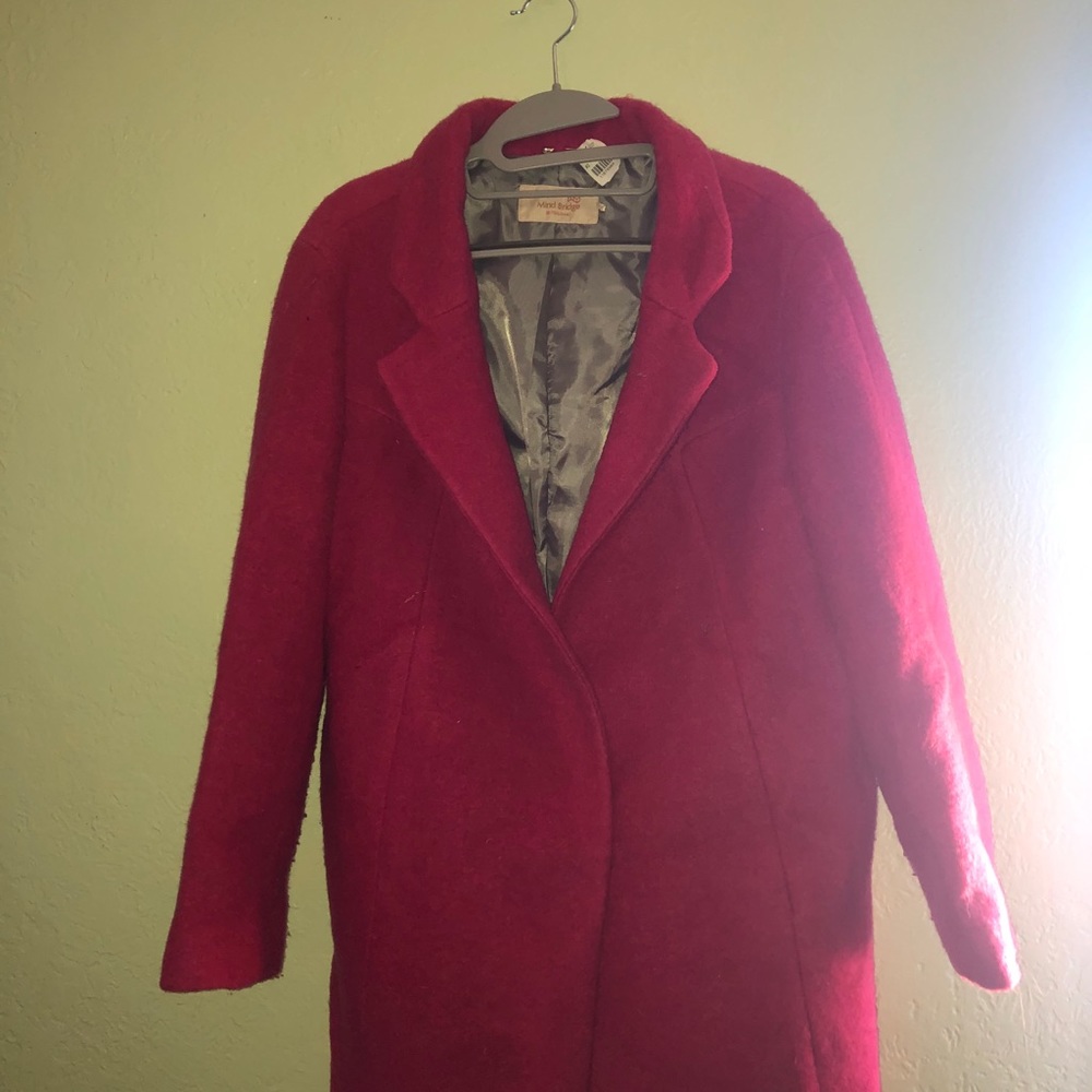 Mind Bridge wool pink jacket